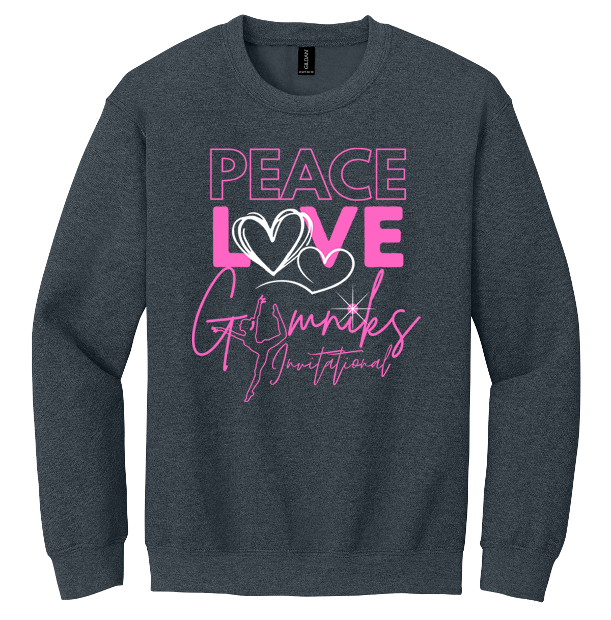 Crewneck Sweatshirt: Dark Heather