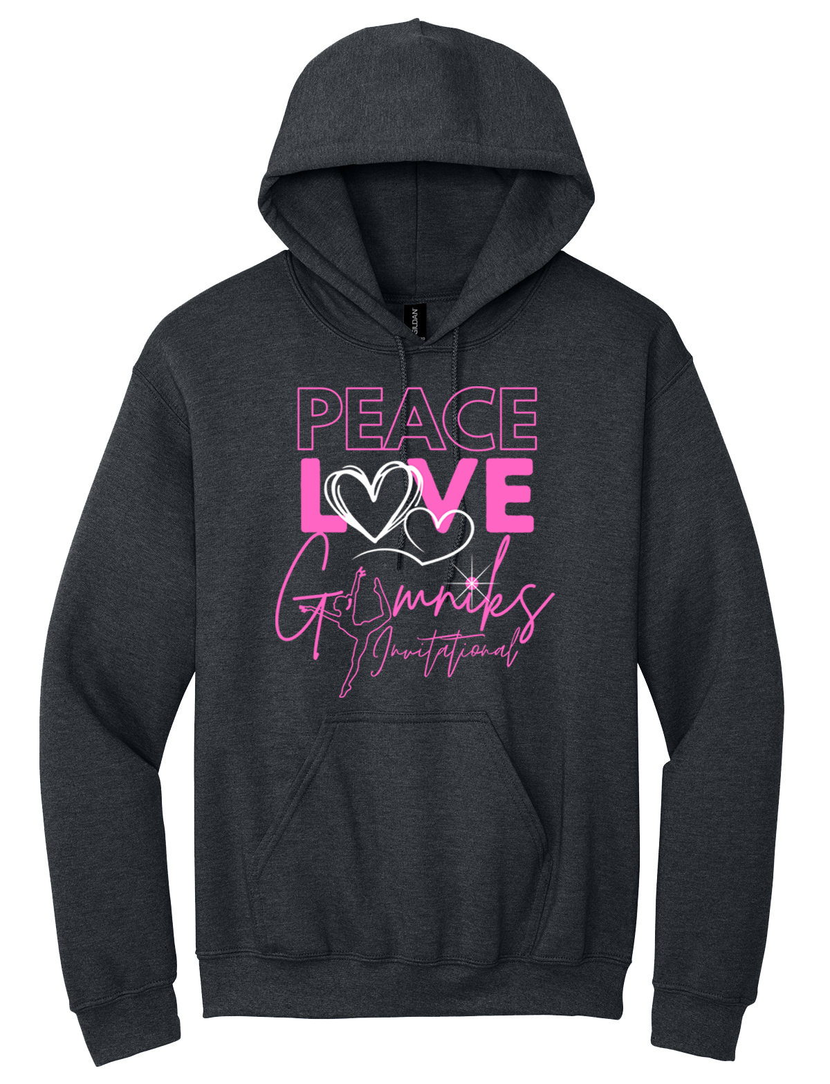 Hooded Sweatshirt: Dark Heather