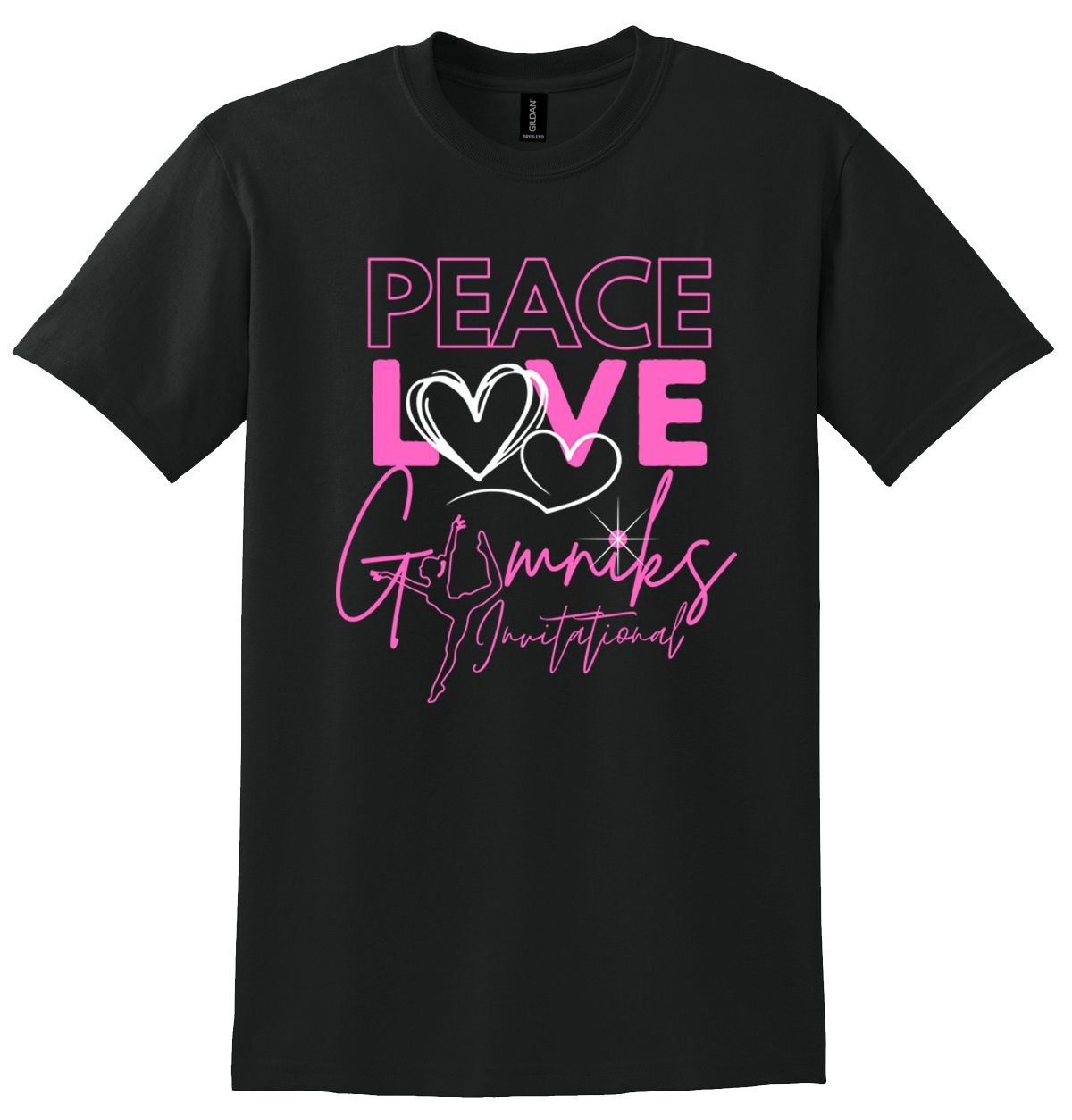 Short Sleeve T-Shirt: Black
