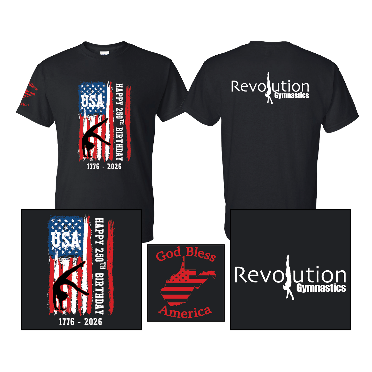 Black Short Sleeve T-Shirt