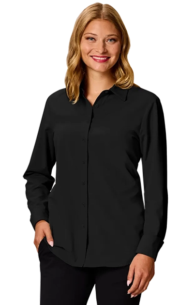Blue Generation® Ladies' 4-Way Stretch Woven