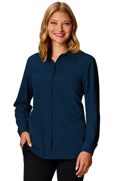 Blue Generation® Ladies' 4-Way Stretch Woven