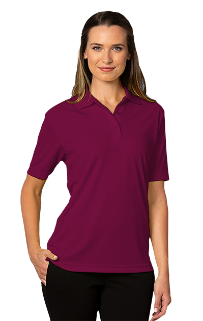 Blue Generation® Ladies' Value Wicking Short Sleeve Polo