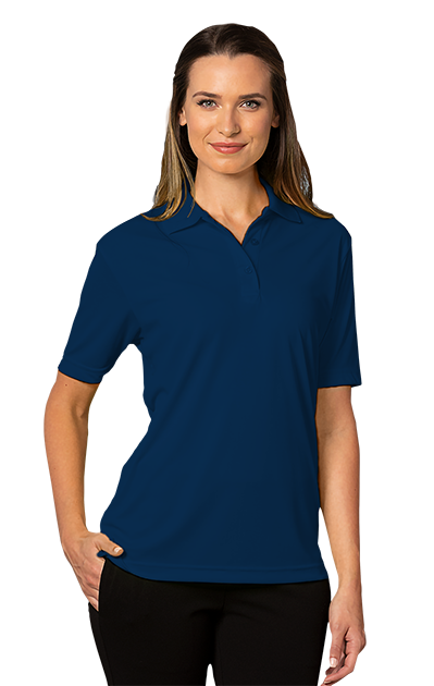 Blue Generation® Ladies' Value Wicking Short Sleeve Polo