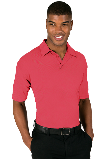 Blue Generation® Men's Short Sleeve Nailhead Polo