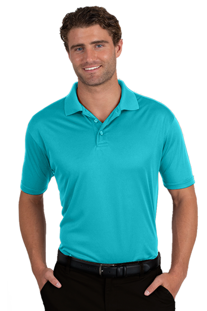 Blue Generation® Men's Titan Value Wicking Short Sleeve Polo