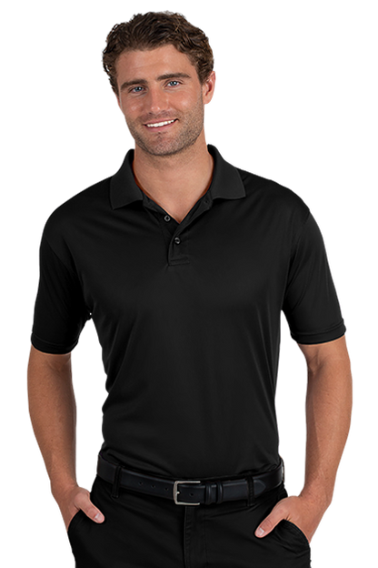 Blue Generation® Men's Titan Value Wicking Short Sleeve Polo