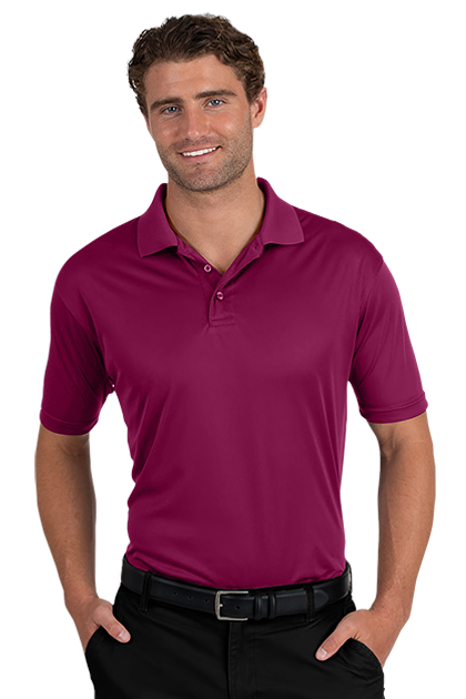 Blue Generation® Men's Titan Value Wicking Short Sleeve Polo