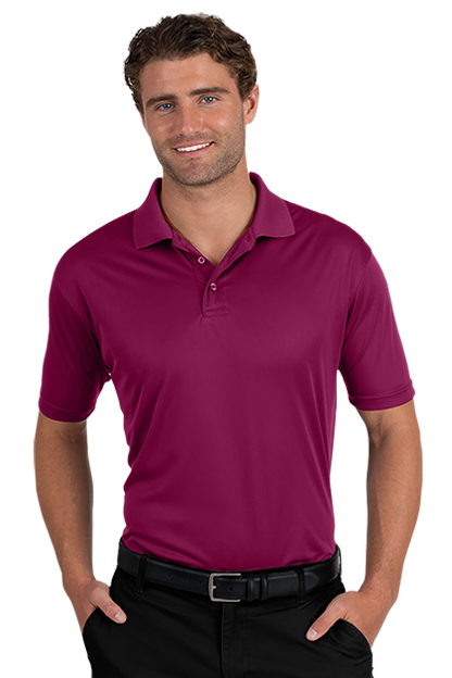 Blue Generation® Men's Titan Value Wicking Short Sleeve Polo