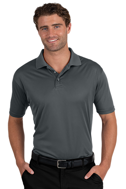 Blue Generation® Men's Titan Value Wicking Short Sleeve Polo