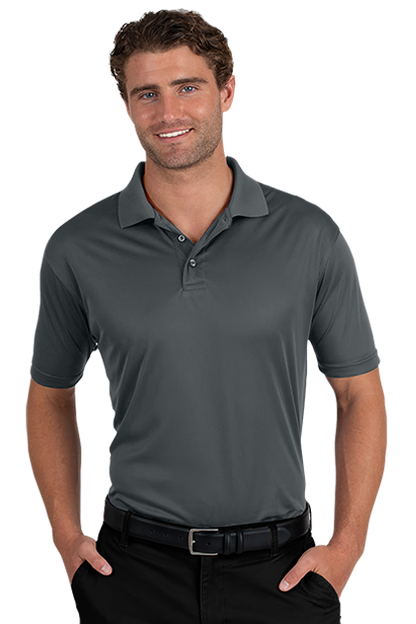 Blue Generation® Men's Titan Value Wicking Short Sleeve Polo
