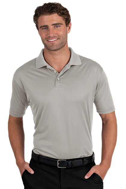 Blue Generation® Men's Titan Value Wicking Short Sleeve Polo
