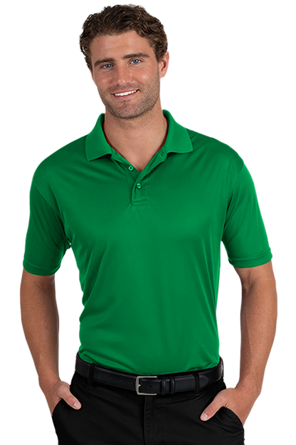 Blue Generation® Men's Titan Value Wicking Short Sleeve Polo