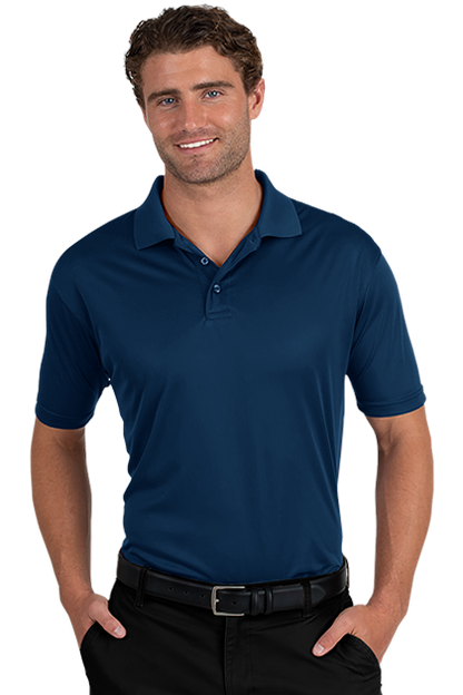 Blue Generation® Men's Titan Value Wicking Short Sleeve Polo
