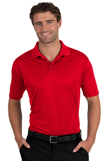 Blue Generation® Men's Titan Value Wicking Short Sleeve Polo