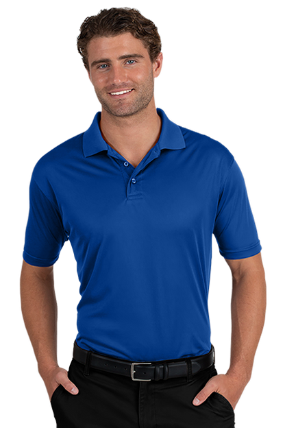 Blue Generation® Men's Titan Value Wicking Short Sleeve Polo