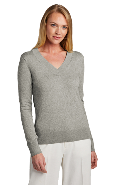Brooks Brothers® Women’s Cotton Stretch V-Neck Sweater