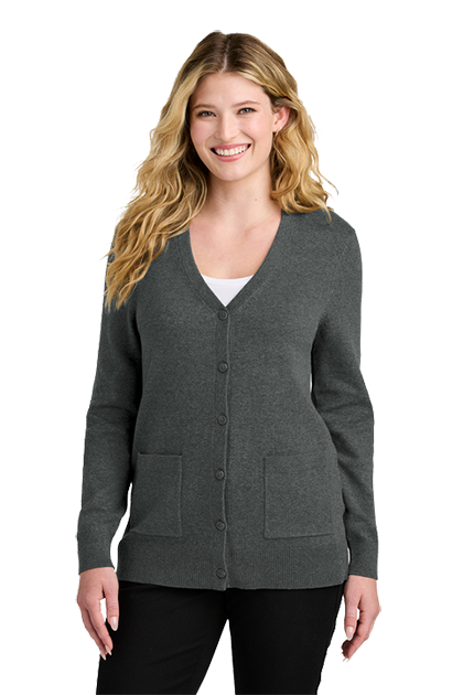 Port Authority® Women’s Easy Care Button-Up Cardigan Sweater