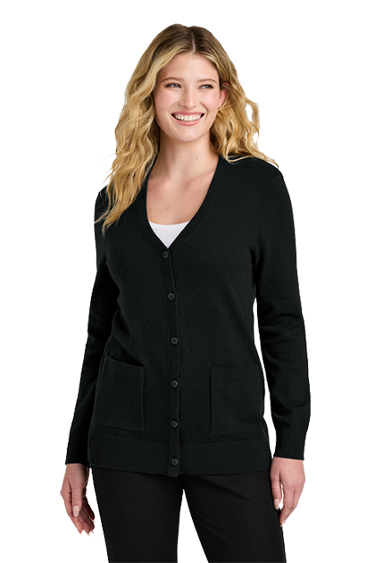Port Authority® Women’s Easy Care Button-Up Cardigan Sweater