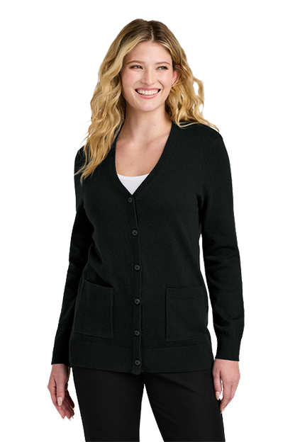 Port Authority® Women’s Easy Care Button-Up Cardigan Sweater